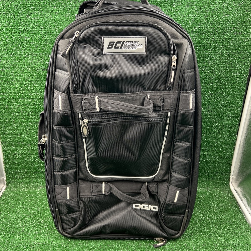Ogio Pull Through Rolling 23" Travel Bag Suitcase‎ With BCI Logo Patch